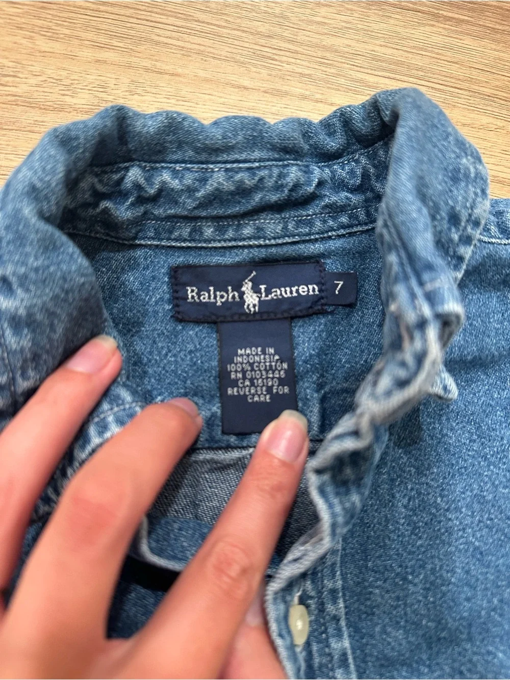 Ralph Lauren Denim Button-Down Shirt